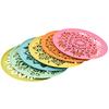 Rangoli Stencil Diwali Decoration Items, Rangoli Making Stencils for Floor Decorations, Reusebale Rangoli Stencils (8 Inch, 6 Pcs Set)