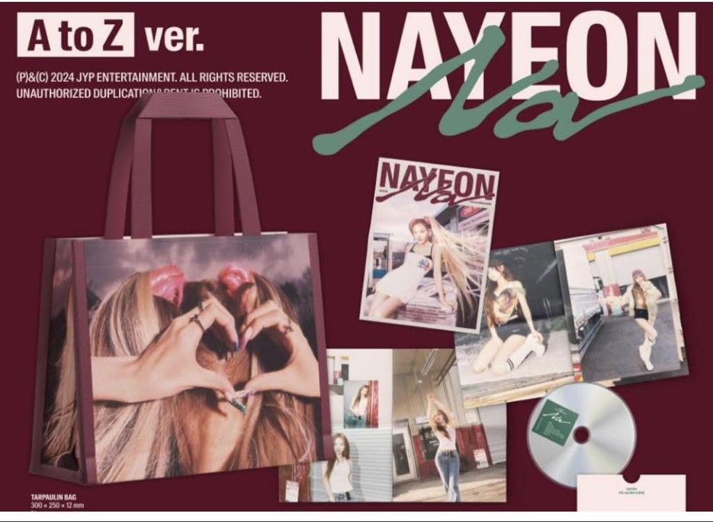 [USED] IM NAYEON mini album, tote bag, booklet, card TWICE Nayeon