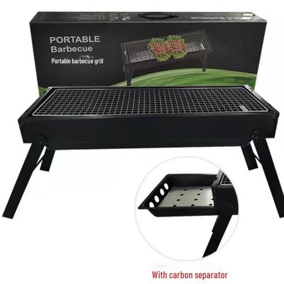 Portable Foldable Charcoal Grill for Outdoor Camping and BBQs