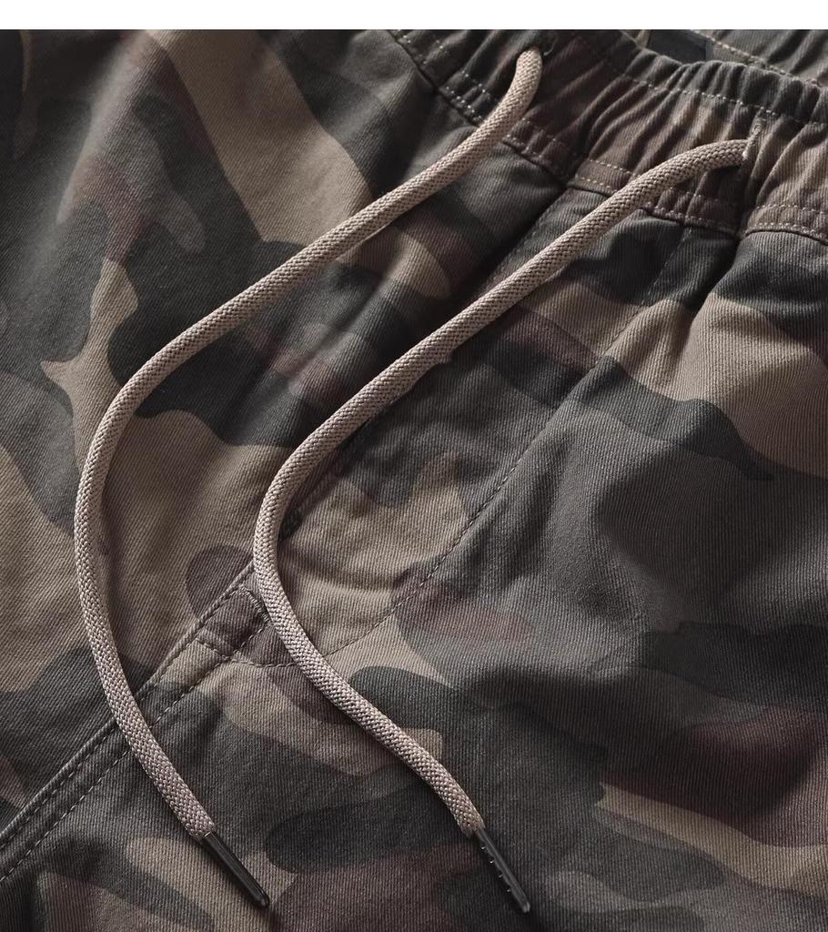 Men's Casual Camouflage Work Shorts - Wear-Resistant, Sports-Ready Summer Shorts