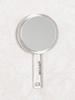 Acrylic Round Double-Sided Handheld Mirror