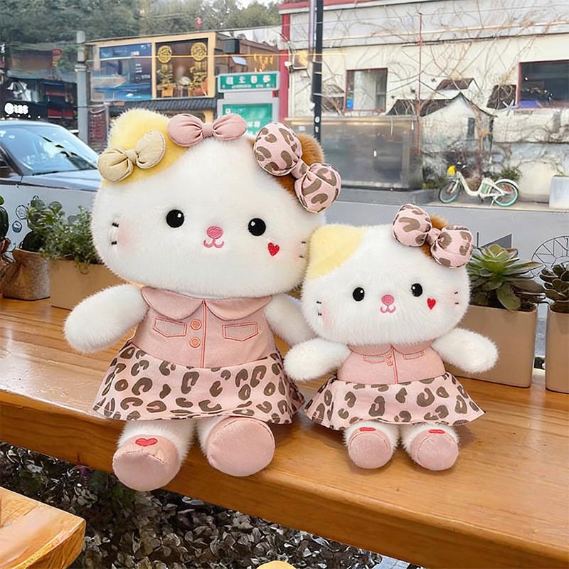 Hello Kitty Plush Toy With Soft Short Pile Fabric For Kids And Adults