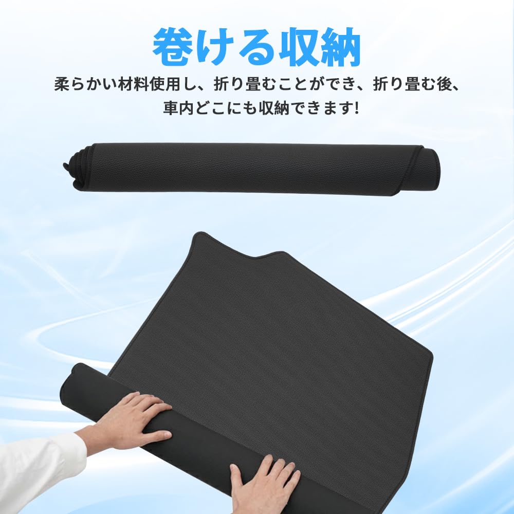 BLUESEATEC Luggage Mat for the New Jimny Jimny Sierra Cargo Rear Easy Genuine 1 Piece (jb64, Jb74, Luggage) - Vehicle-Specific Design,