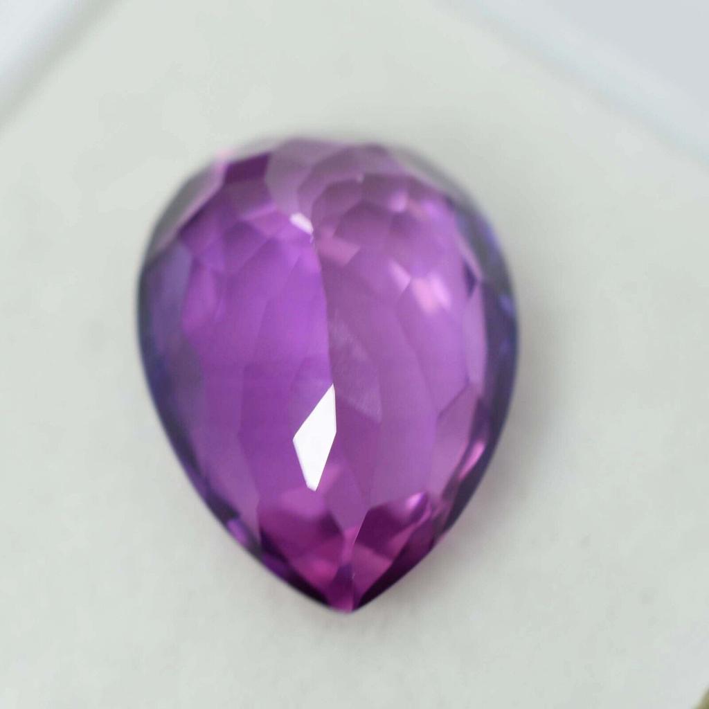 Natural Purple Tanzanite Loose Gemstone 8.60 Ct Pear Cut Quality for Jewelry Making and Crafts
