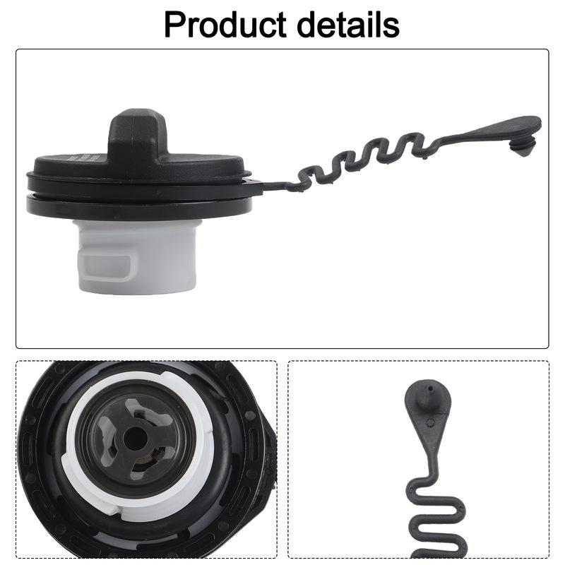 Dunkelgrauer Tankdeckel Kraftstofftankabdeckung 31261589 Ersatz für C30 C70 S40 V50 2005-2013 Auto Kraftstofftank Tankdeckel Abdeckung