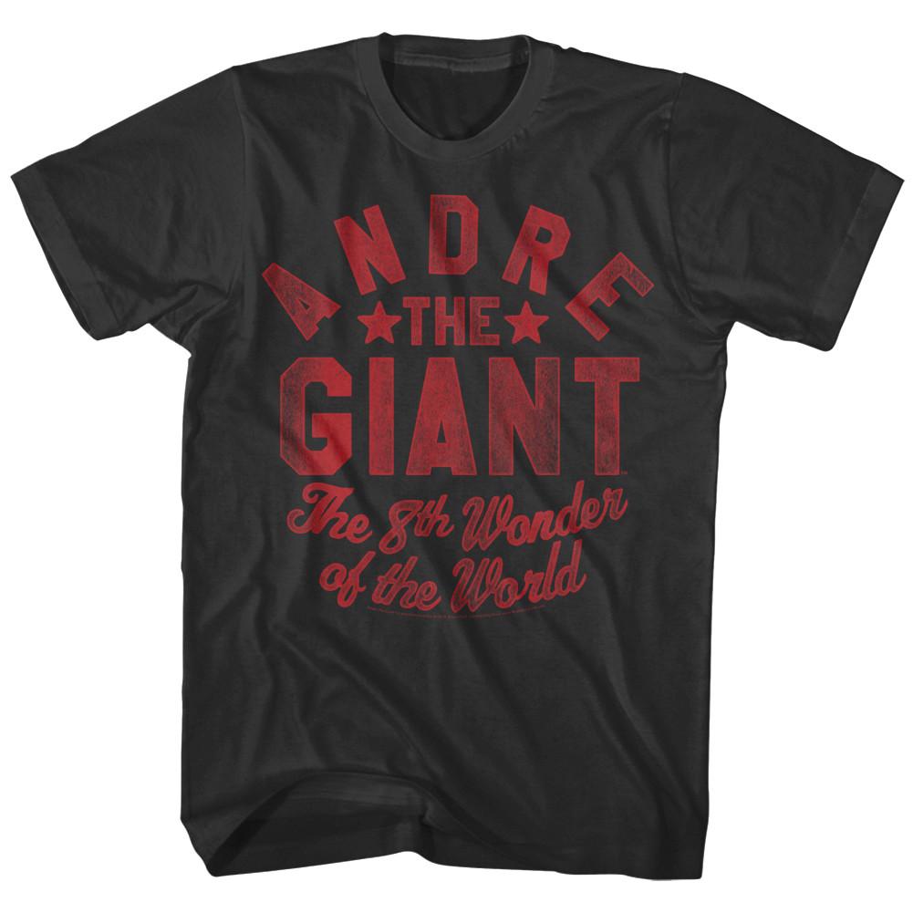 Andre the Giant 8th Wonder of the World Men T Shirt Massive Wrestling Champion XXXXL