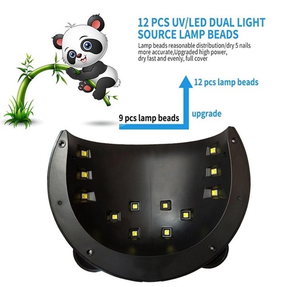 Sèche-ongles LED 36W, lampe à polymériser le vernis, avec 3 réglages de minuterie, lampe de manucure