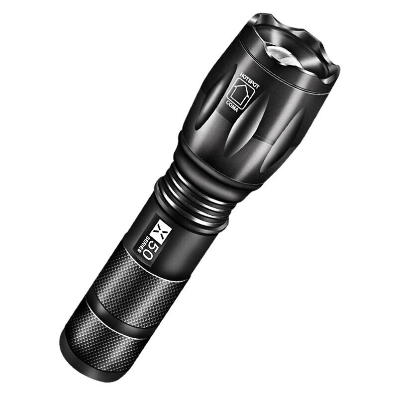 Walton High-Power Rechargeable Zoom Flashlight
