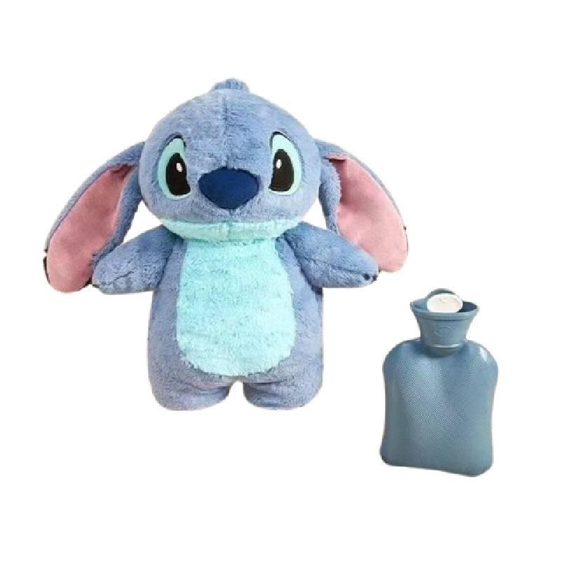 Cute Stitch Water Bag Plush Toy For Warm Hands Adorable Cartoon Style Gift Idea For Girls