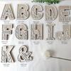 Estatua de Letras Inglesas Decoración Creativa para el Hogar Artesanía Mesa Escultura de Madera Artística para Sala de Estar Hotel Estantería Dormitorio Chimenea