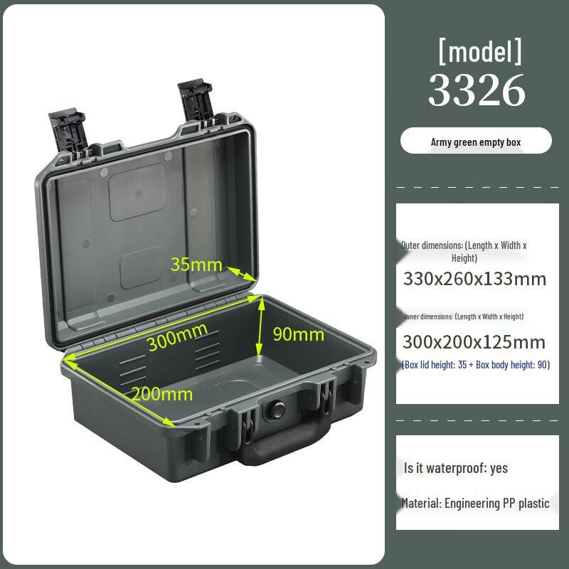 OEING M-3326 Protective Tool & Instrument Case Standard