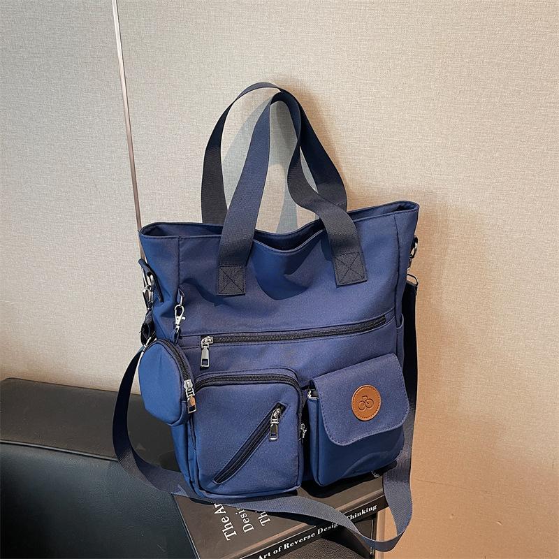 Crossbody Handbag Women's Multi-Pocket Tote Bag Lightweight Capacity Commuter Shoulder Bag