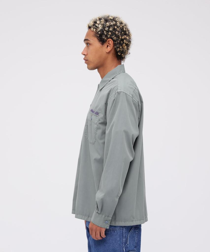 Avirex FADED ONE POINT WORK SHIRT Green Work Size L (WEB Exclusive) Men's Shirt, (140) 783-5120009