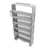 Classroom Deskside Bookshelf Large Capacity 6 Tier Multifunctional Slim Library Reading Storage