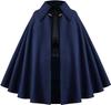 Gothic Costume Cloak With Polyester Fabric For Themed Events And Cosplay Fans