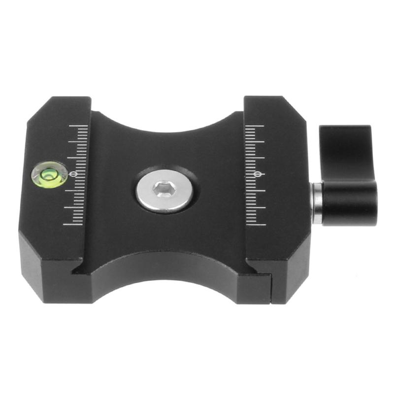 Quick Release Clamp Adapter Aluminium Alloy 3/8 To 1/4 Screw Mount Adaptor for Ballhead Tripod SLR Cameras