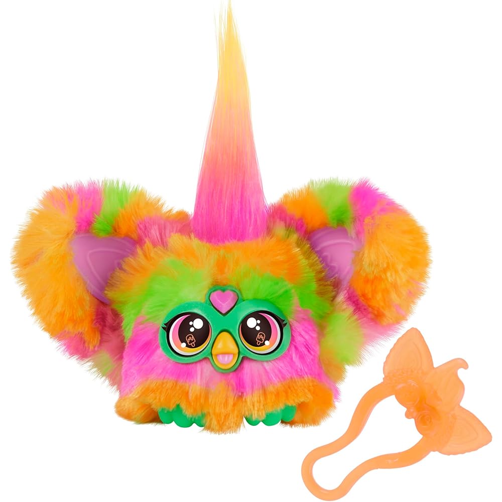 

Furby Furblets Mini Friend 45 Sounds Furby Language Electronic Plush Toy Ages 6 and Up Multicolor G0400