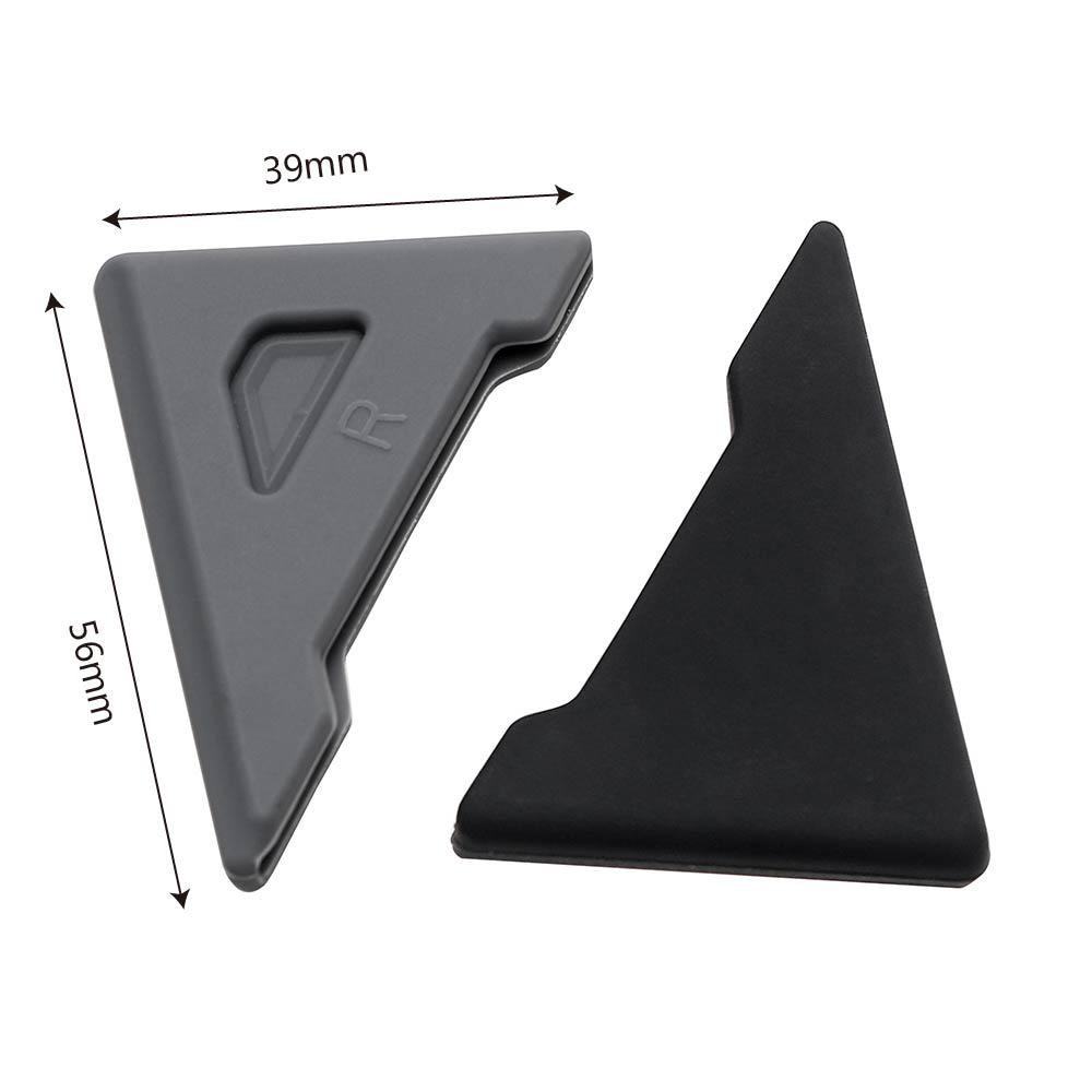 2Pcs Silicone Car Door Corner Covers Anti Collision Protectors Door Bumper Anti Scratch Sticker Auto Exterior Accessories Parts