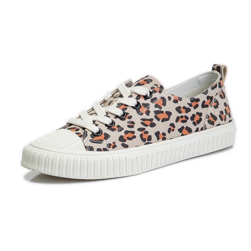 Spring 2025 new leather little white shoes women's flat-bottomed casual sports single shoes women's soft-soled women's shoes are trendy, comfortable