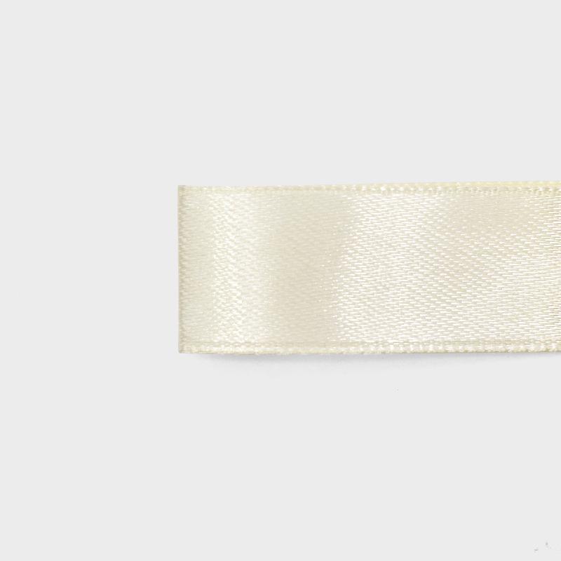Hanfan 2cm Wide Satin Ribbon - 91m Roll for Cake, Floral, Christmas, and Wedding Decorations