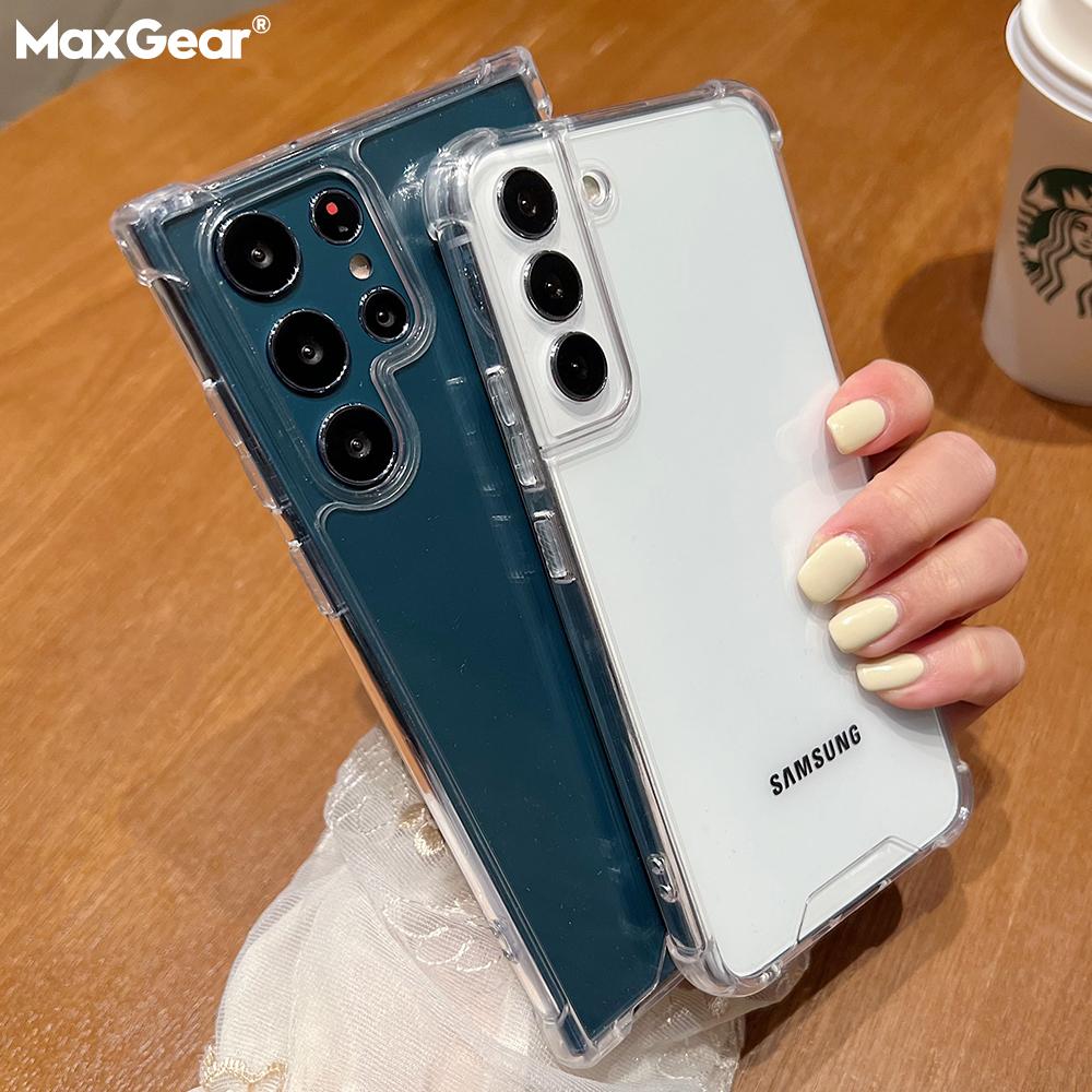 Transparent Shockproof Case for Samsung S23 S22 S21 S20 FE Plus Ultra A22 5G A12 A32 A52 A72 A42 A33 A53 A73 A13 Acrylic Cover