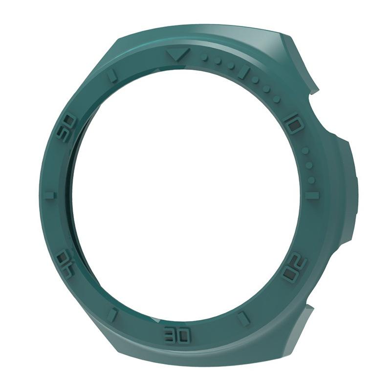 

Полый чехол из ПК для Huawei Watch4 Pro/Huawei Watch 4, защитный чехол с градуированными цифрами, аксессуары для часов Huawei Watch 4 зелёный