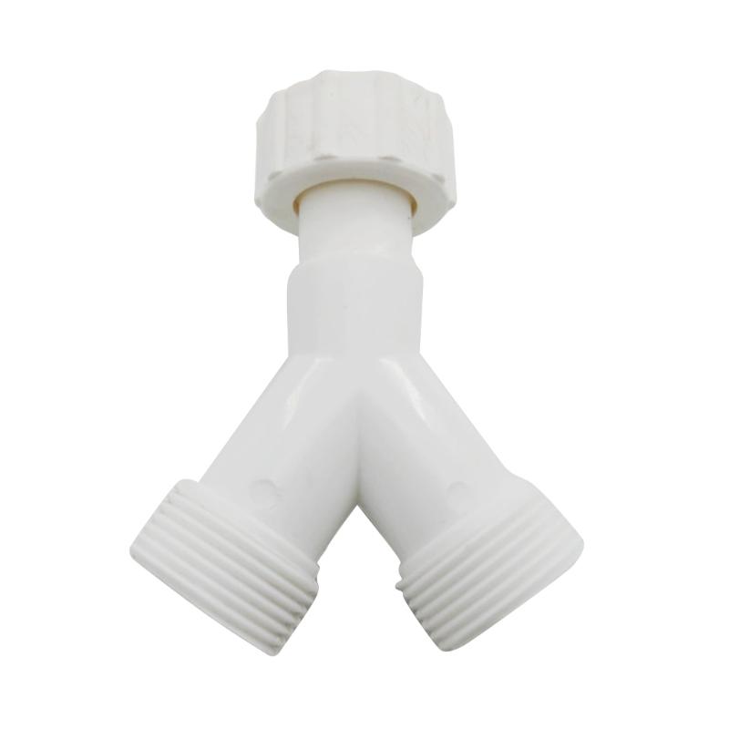 Y Shape Valves Practical Y Piece Connector for Washing Machine & Dishwasher