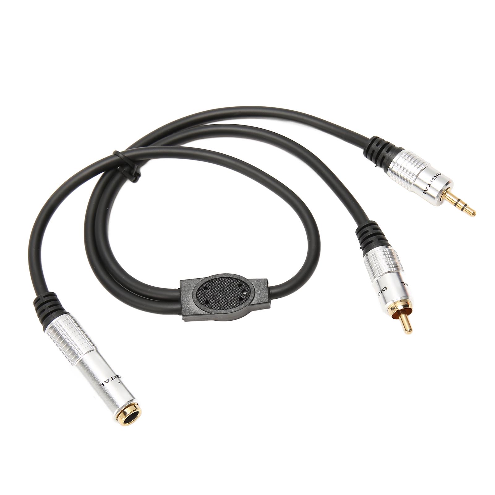 

Кабель 6,35 мм на 3,5 мм RCA гнездо-штекер позолоченный штекер гнездо шнур-разветвитель звука 1,6 фута