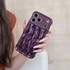iPhone 17 Pro Max Case - 3D Wave Pattern, Electroplated Soft Shell, Fits iPhone 13, 14, 15, 16