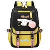 Big-Eared Puppy Cartoon Periphery Korean Version Of Junior High School Cute Large-Capacity Load Reduction Backpack