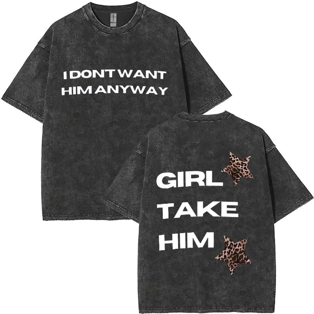 Tate Mcrae So Close To What Miss Possessive Vintage Washed T Shirts Men Women Fashion Casual Cotton Tshirts Streetwear Unisex