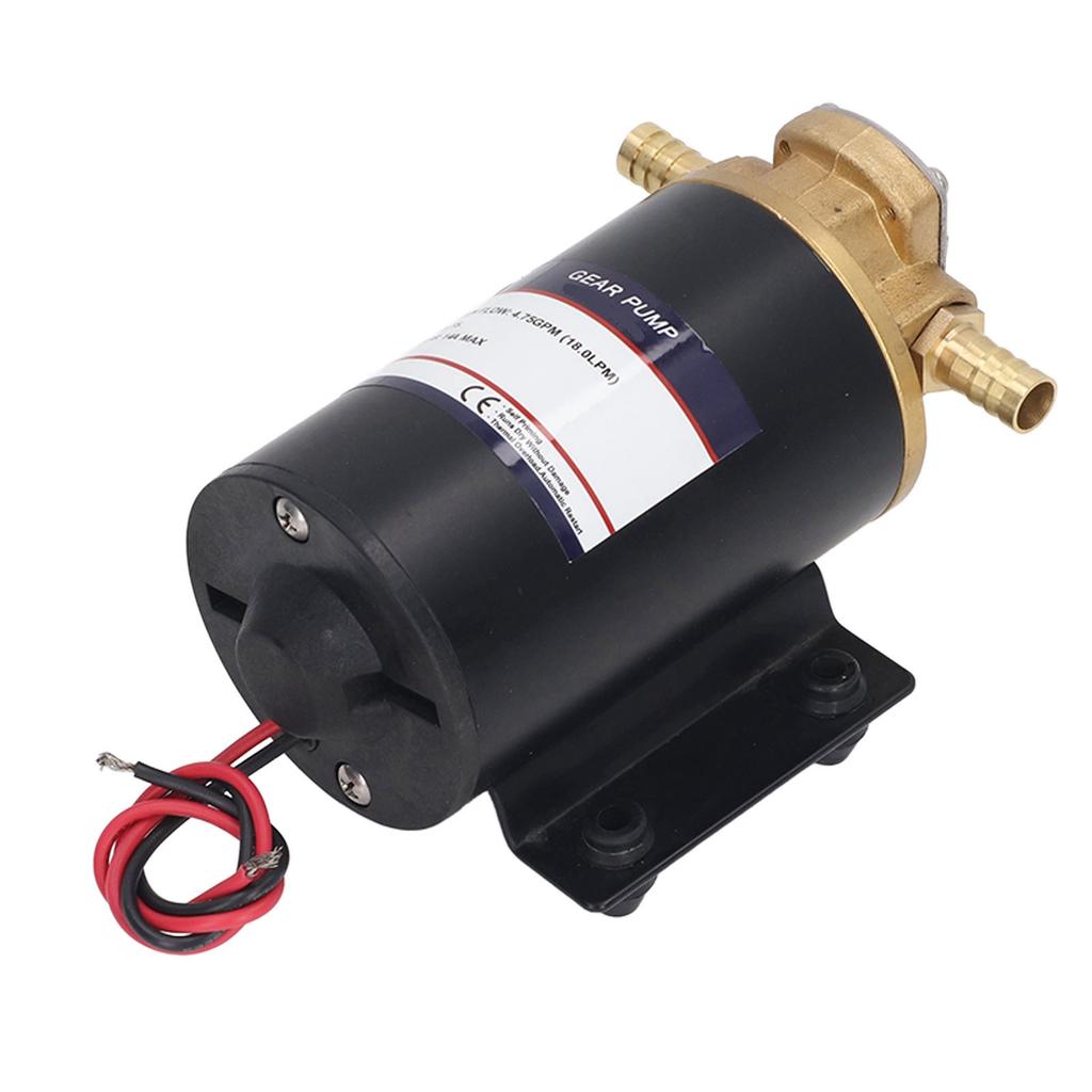 Selbstansaugende Zahnradpumpe Messingventil Gummifuß 4,75 GPM 18 LPM Elektrische Flügelzellenpumpe