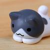 6pcs Garden Decorations Lovely Wonderful Plastic Cartoon Cat Micro Landscape