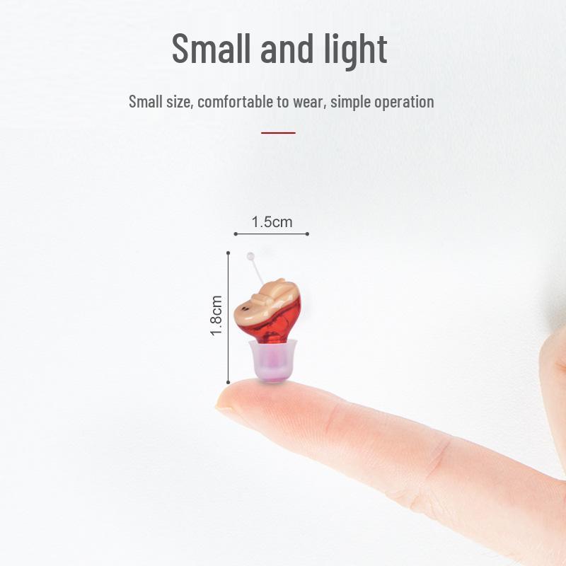 Invisible Wireless Hearing Aids: Ready Stock for Young and Elderly, with Sound Amplifier Accessories