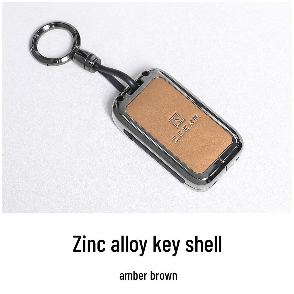 Zeekr 9X Zinc Alloy Key Shell & Card Holder Interior Upgrade Accessories