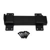 7.5 Inch Sliding Gate Latch Matte Finish Metal For Garden Fences Farm Sheds Barn Doors And Wooden Exterior Doors
