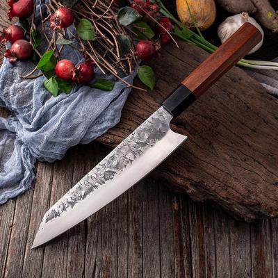 Forging Carbon Steel Chef Knife Kitchen Sushi Knives Sharp Japanese Nakiri Knife Cleaver Slicing Utility Knife Cutter