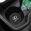2Pcs Silicone Car Cup Mats Anti Noise Coaster Auto Accessories For Lexus F-SPORT ES RX NX LS UX LM LX GX LC RZ IS CT GS RC HS