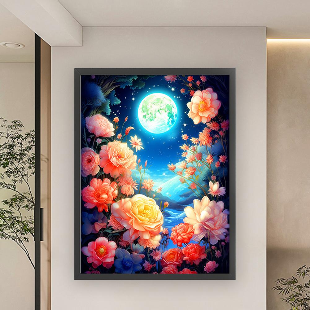 Full Embroidery Eco-cotton Thread 9CT Printed Landscape Cross Stitch Kit Art