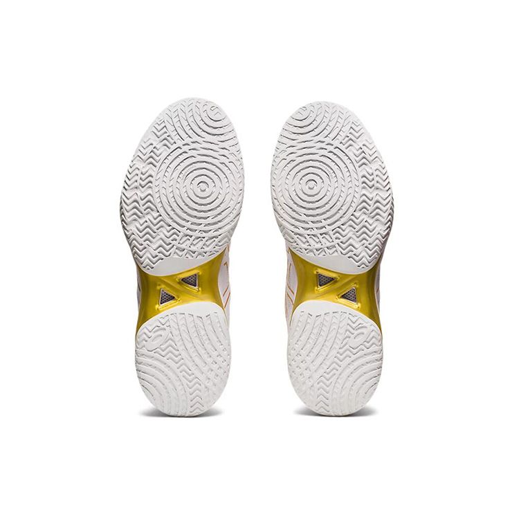 Asics Gelhoop V13 White Gold Unisex Sneakers 1063A035-102