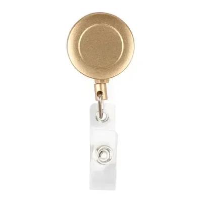 Student Retractable Badge Reel ID Card Holder Cover Case Nurse Badge Lanyards Fashion Metal Card Holders Set for Women Men
