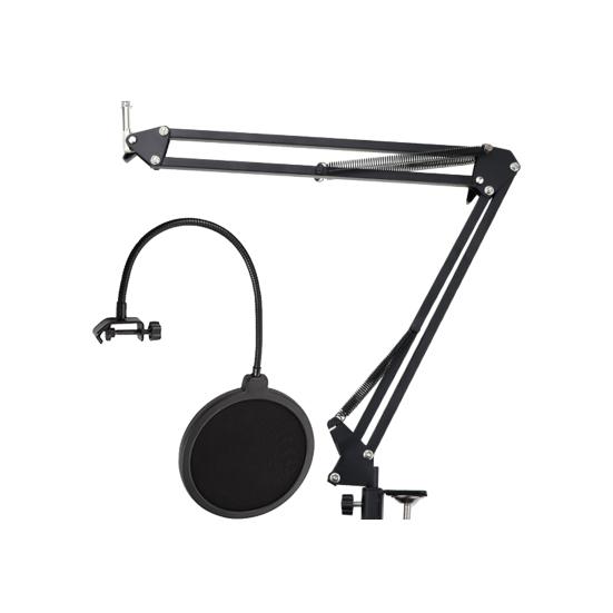 1 Set V8+BM800 Condenser Microphone Foldable Low Noise Portable Studio Recording Mic Sound Card for KTV