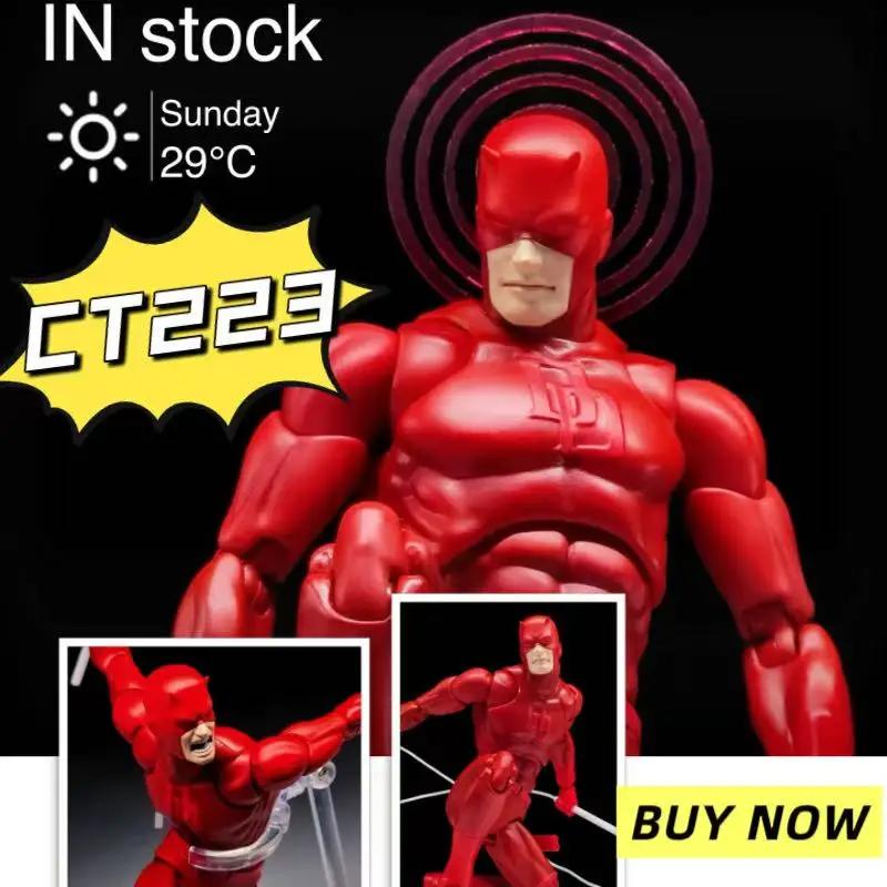 Discover Intime Latest Ct Playthings Mafex 223 Daredevil Action Figure Comic Version Figure Shf Anime Figurine Statue Model Collection Gifts Toy