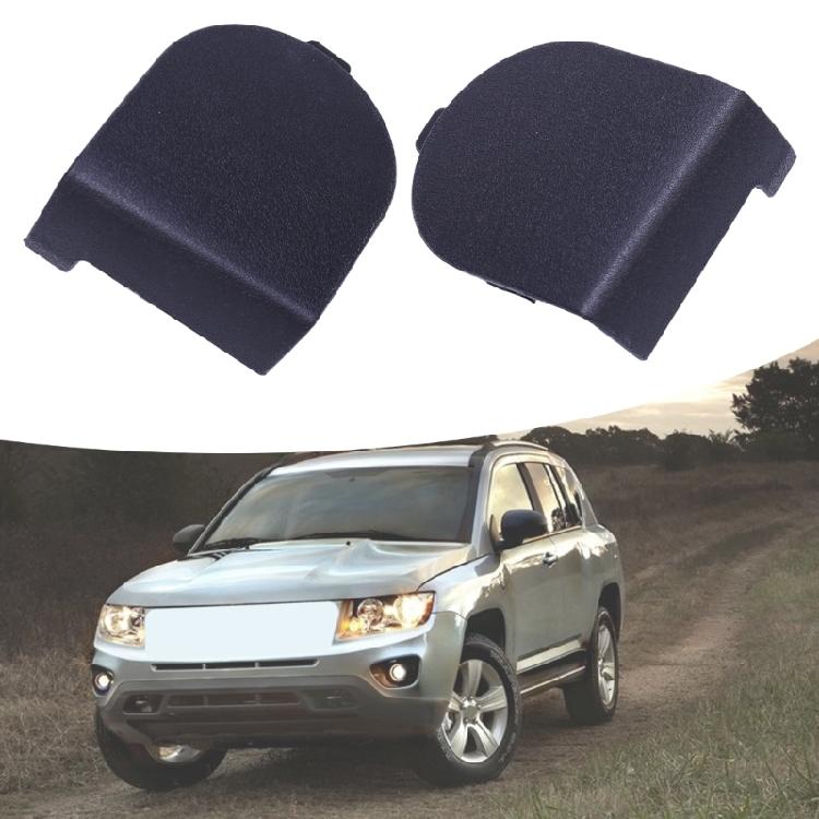 Front Seat Interior Trim Cover Panel Replacement, 1DX41XDVAB 1DX40XDVAB Black ABS Clip-Fit Seat Edge Part for Repair and Finished Look