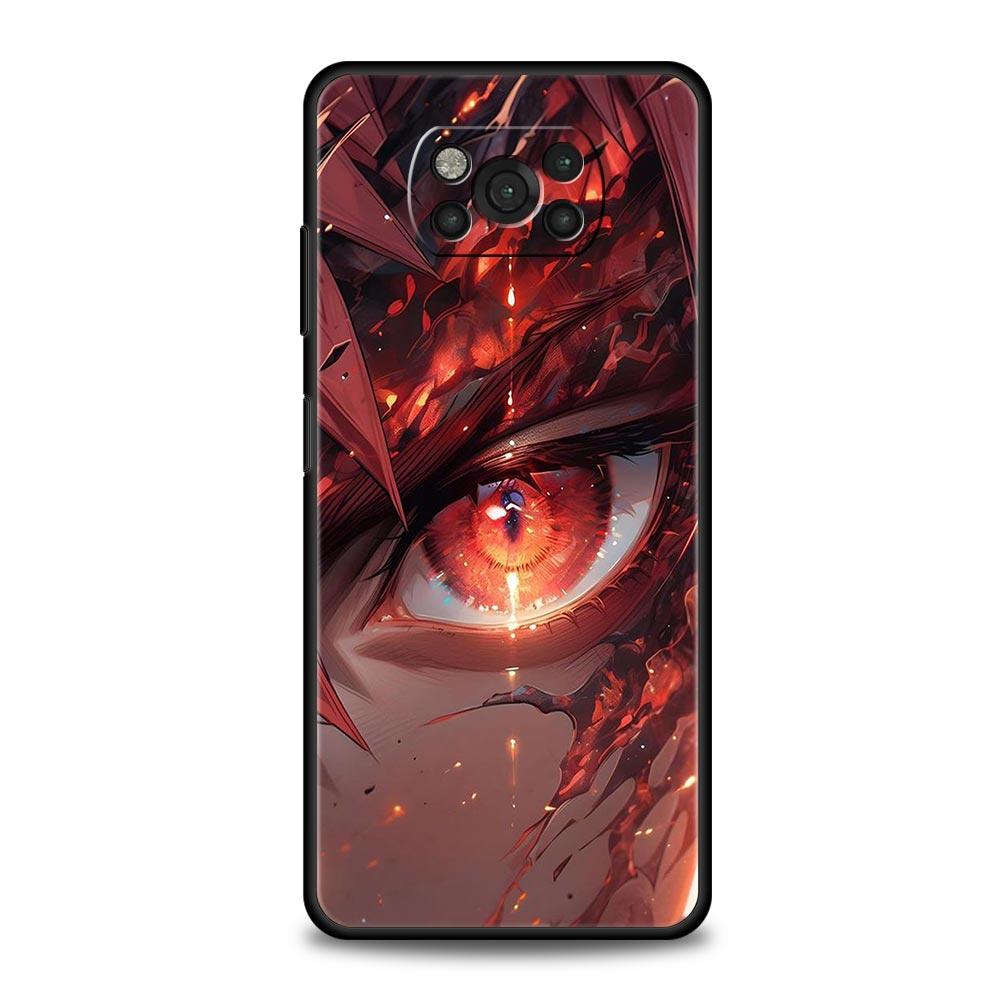 Cartoon Cute eyes art Phone Case For For Xiaomi Poco X6 X5 Pro X4 X3 NFC F5 Pro F4 F3 GT M5 M4 Pro 5G M3 C51 C50 C55 Soft Cover
