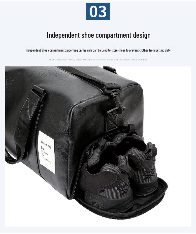 Geantă de Fitness pentru Timp Liber: Companion PU pentru călătorii și yoga