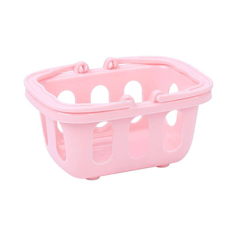 Doll House Supermarket Shopping Basket Simulation Mini Fruit And Vegetable Basket Doll House Accessories