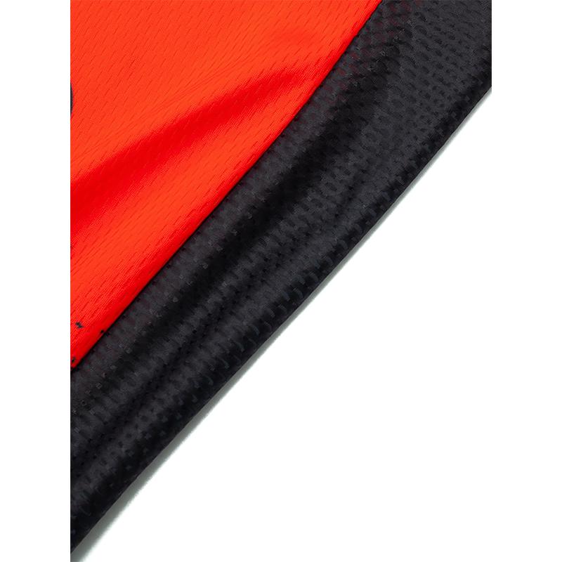 Anime Bicycler Digital Print Men's Cycling Jersey, Stretch Casual Men's Zip Up Breathable Short Sleeve MTB Jacket For Outdoor Sports