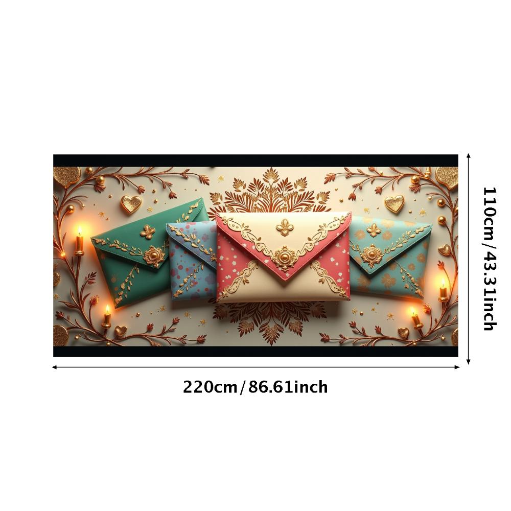 Backdrop 3D Installations Decor Abstract Banner For Party Trade Show Exhibition