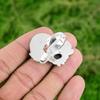 Mothers day Deal Sterling Silver Oval Rhodonite Stone Promise Statement New Ring